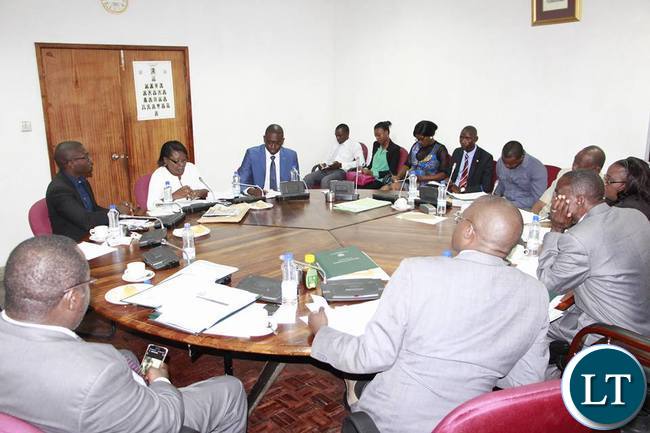 A sitting of the Committee on Health, Community Development and Social Services in session