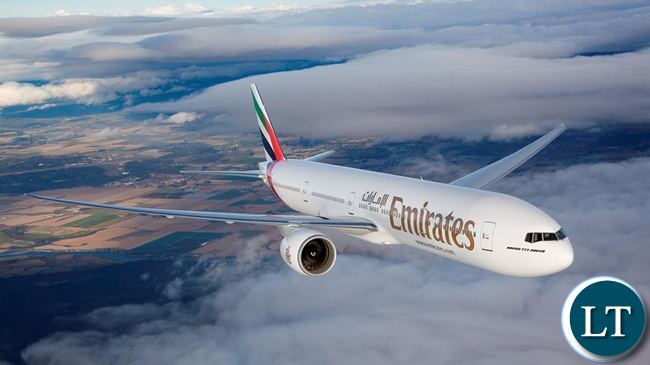 Emirates 777-300ER Air to Air