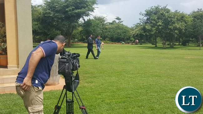 HH with the AlJazeera crew