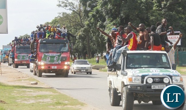 PF Cadres in Kitwe