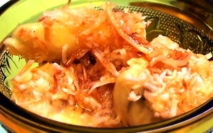 banana and coconut