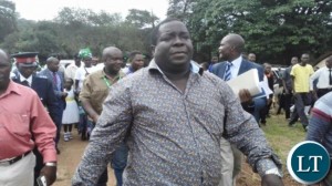 Roan Member of Parliament Chishimba Kambwili