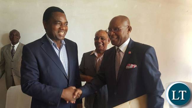 HH Welcoming back Bob Sichinga to UPND