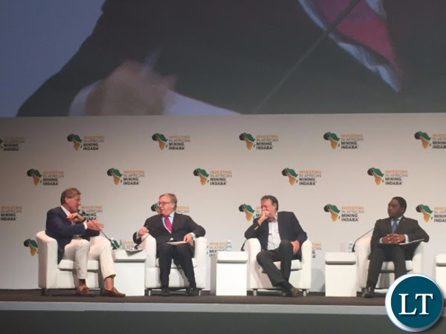 HH at the Mining Indaba in Cape Town