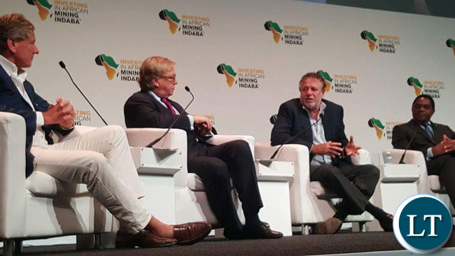 HH at the Mining Indaba in Cape Town