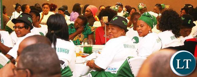 PF Women Fundraising Breakfast at InterContinental Hotel in Lusaka on Saturday, February 2016 -Picture by EDDIE MWANALEZA