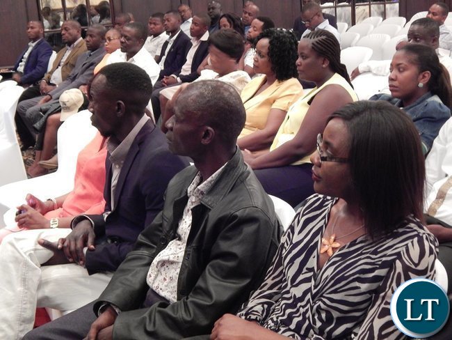 Part of the crowd at the meeting