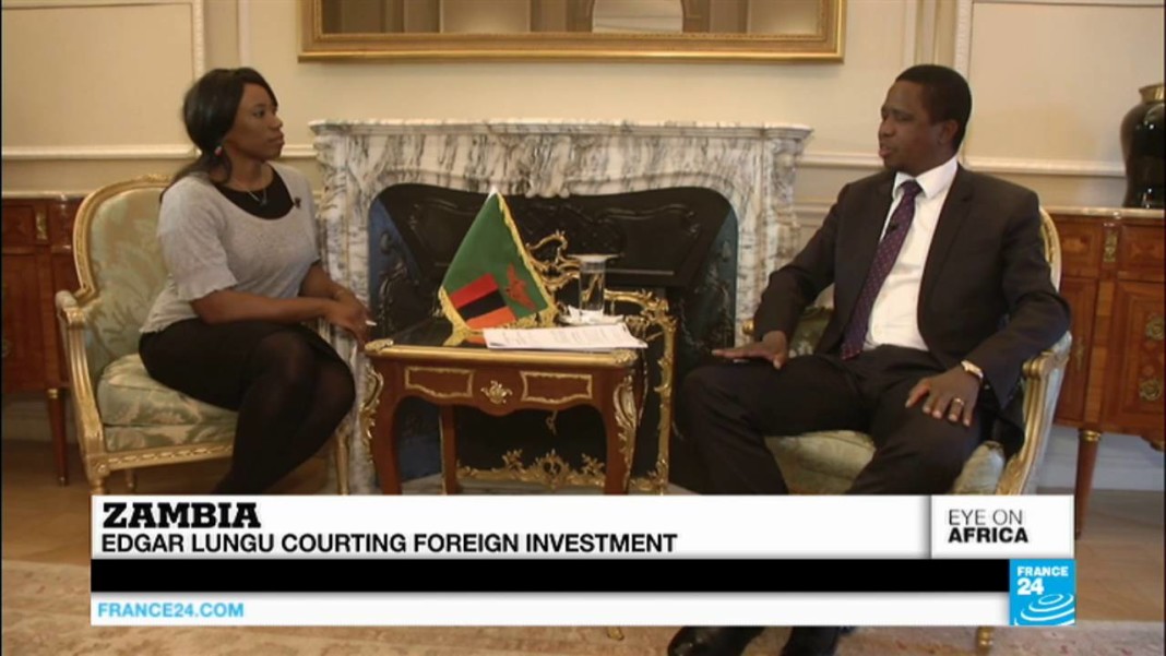 President Edgar Lungu’s Interview with France 24’s Georja Calvin-Smith