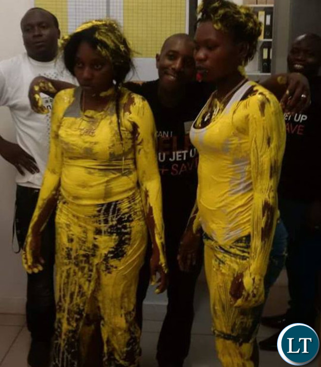 zambia human rights commission comments on the painting of two