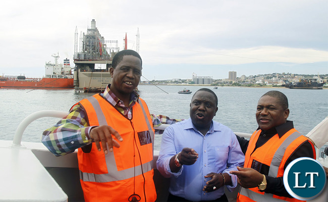 COMMISSIONING OF KARPOWERSHIP VESSEL IN NACALA,MOZAMBIQUE