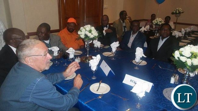 Some of the Guest including veteran politician Vernon Mwaanga, Former Vice President Dr. Guy Scott, Former First Lady Dr. Maureen Mwanawasa, DF Leader Miles Sampa and Rainbow Party Leader Wynter Kabimba, among others.