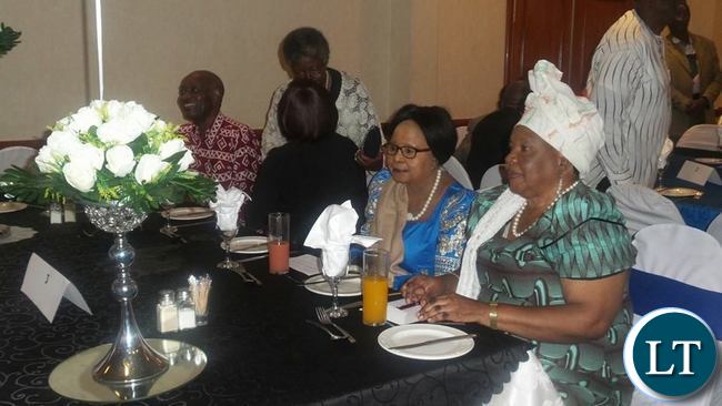 Mama Chibesa Kankasa at the Julia Chikamoneka awards which was organised by the Press Freedom Committee of The Post Newspaper