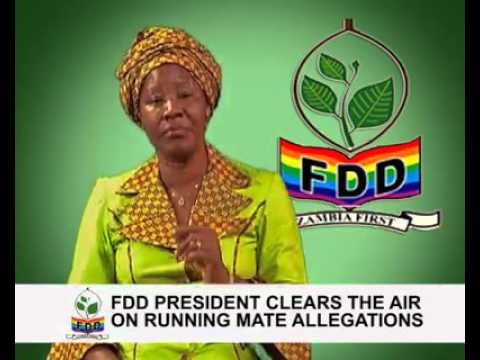 I am a front runner and not interested in being Running mate-Nawakwi