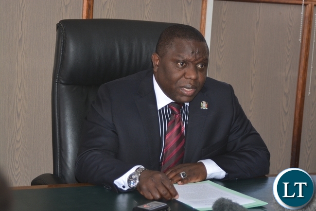Foreign Affairs Minister Harry Kalaba