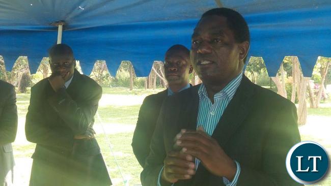 HH speaking at the prayer meeting at his residence