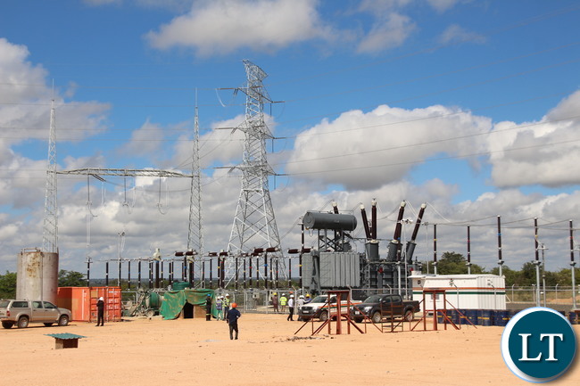ZESCO Muzuma substation being upgraded to KV 330 (from KV 220) in order to be connected to the national grid as soon as the Maamba coal plant station is commissioned