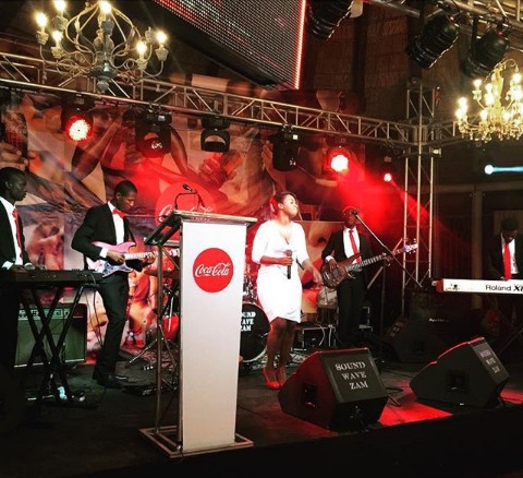 Elect Band performing at the event
