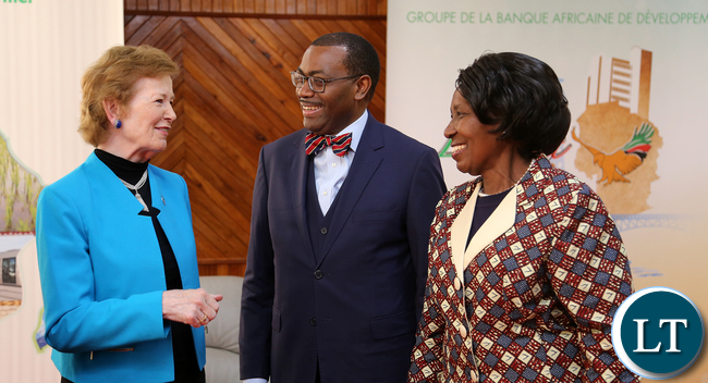 AFDB President Dr Akinwumi Adesina with Mrs Wina 18421848