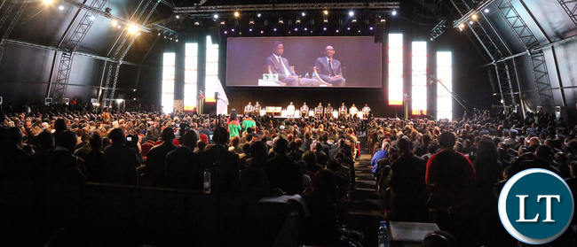 AfDB annual Meeting in Lusaka