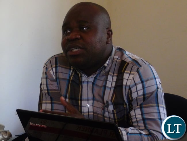 SACCORD executive director Boniface Cheembe
