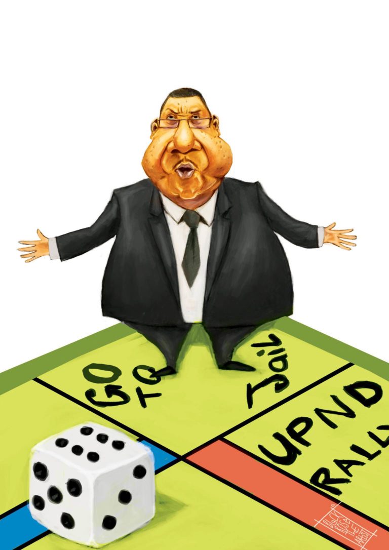 Caricature of GBM: Go To Jail