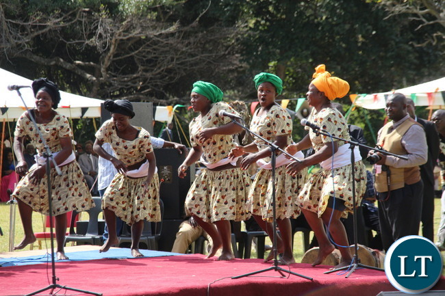 Lusaka selected cultural group