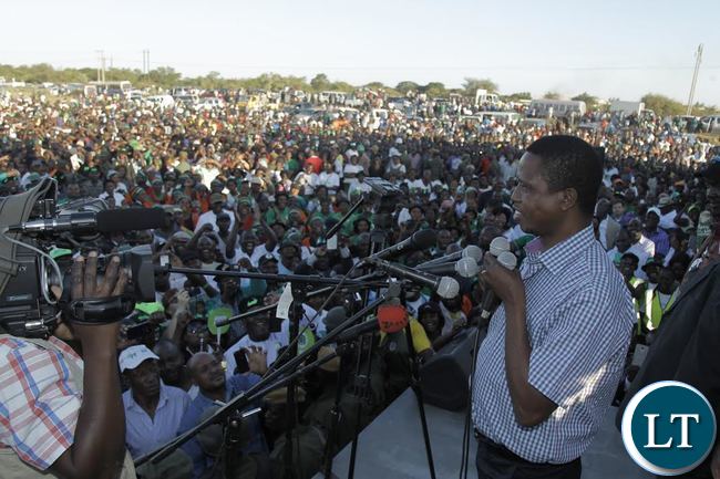 File:President Edgar Chagwa Lungu (right) addresses a public rally at kalundu ground in Chilanga Constituency on Sunday,May 15,2016..PICTURE BY SALIM HENRY/STATE HOUSE ©2016