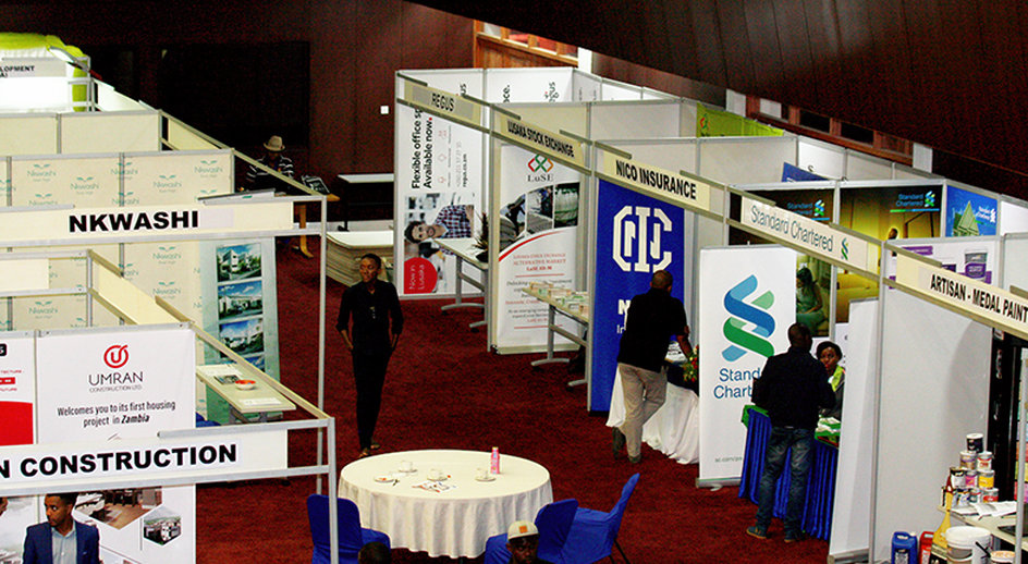 The 2nd Annual Zambia International Property Expo at Mulungushi International Conference Center.