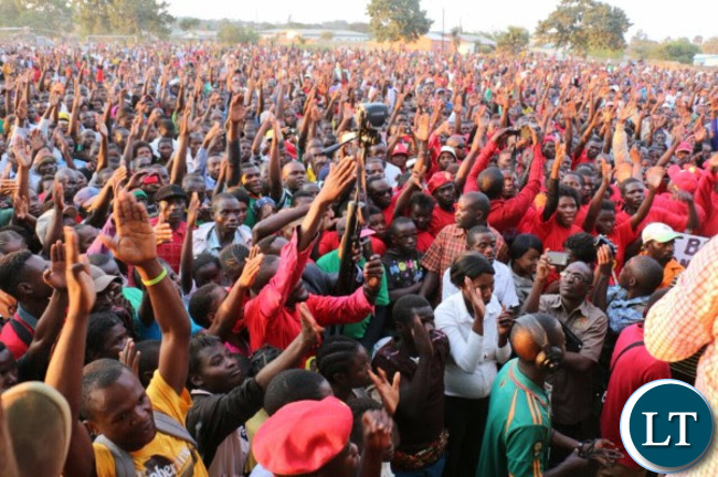 UPND Rally in Mansa