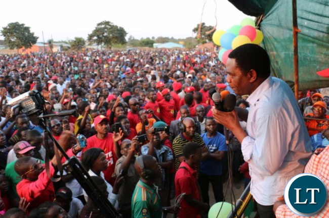 UPND Rally in Mansa