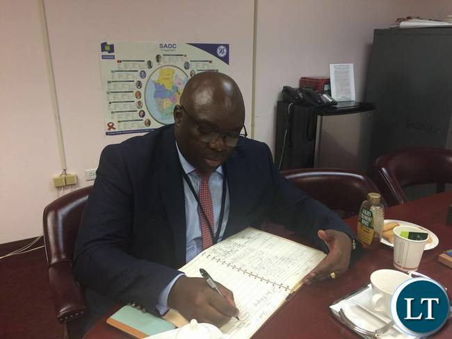 Ministry of Local Government and Housing Permanent Secretary Amos Malupenga