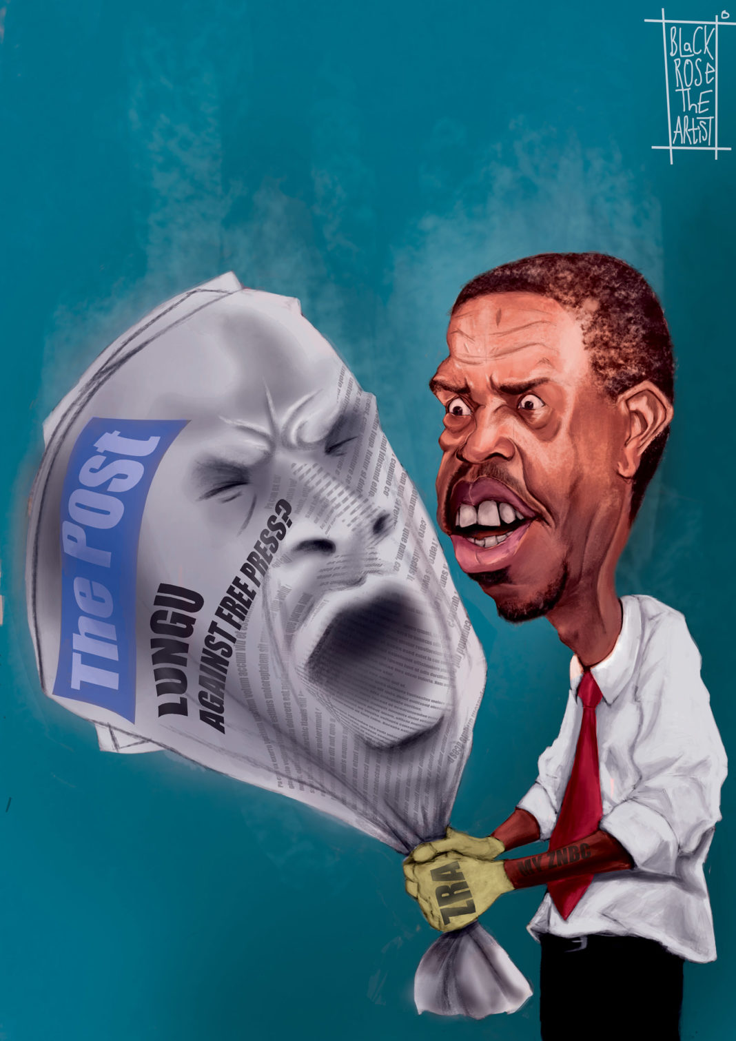 Caricature of President Lungu: Is Lungu against free press ?
