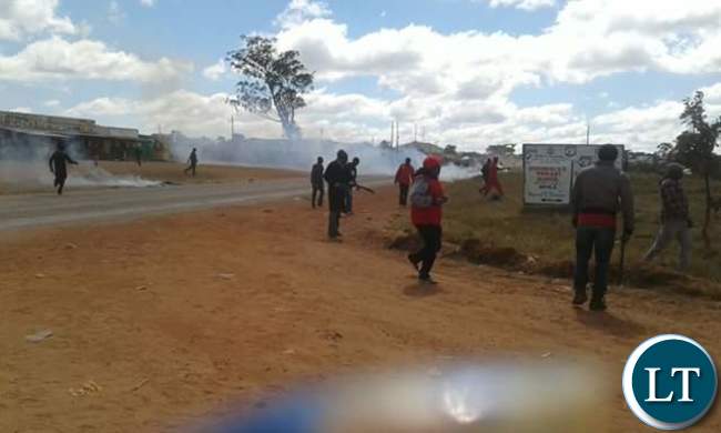 Violence breaks out in Mpika
