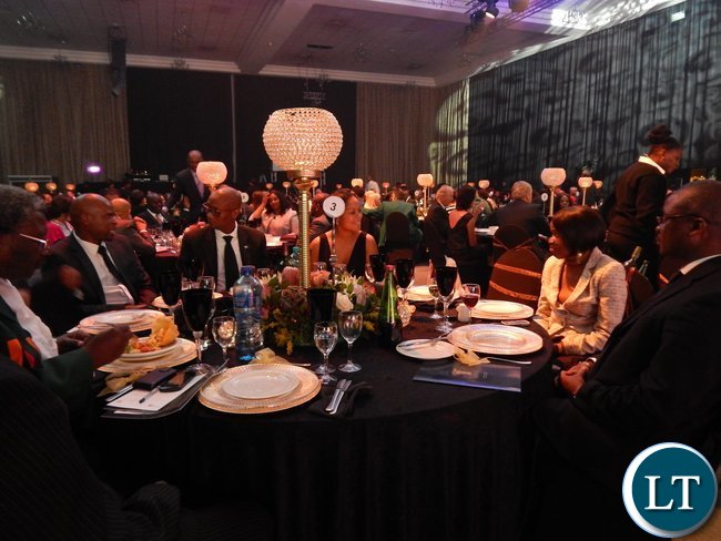 Part of the audience at the African Union Sports Council Regional Annual Sports Awards presentation ceremony in Johannesburg, South Africa on 25th June, 2016