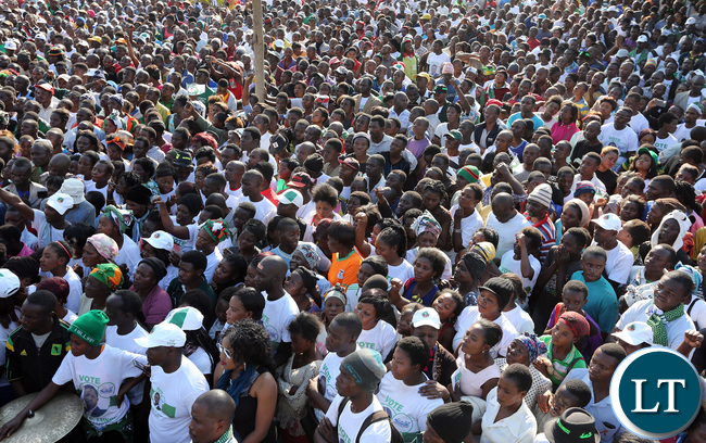 Kabwe Central Pf Supporters