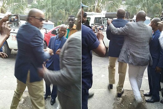Koffi Olomide escorted from his home by plice after his arrested