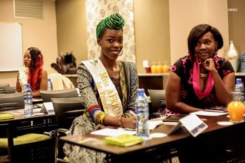 Miss Zambia Michelo Malambo