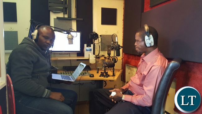 President Lungu speaks with Hot FM's Oscar Chavula during a special interview