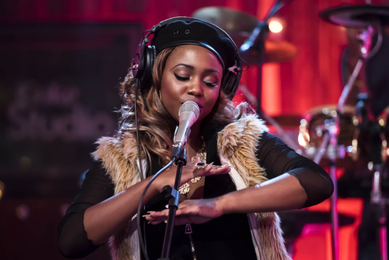 Cleo Ice Queen shooting for Coke Studio season 2
