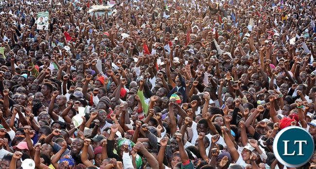 President Lungu Campaigning in Mpika