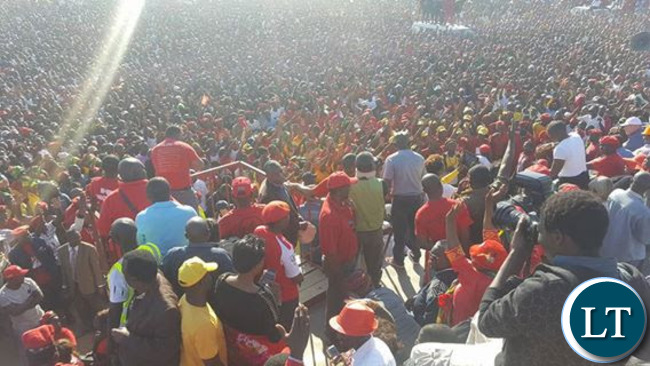 UPND Chawama Rally
