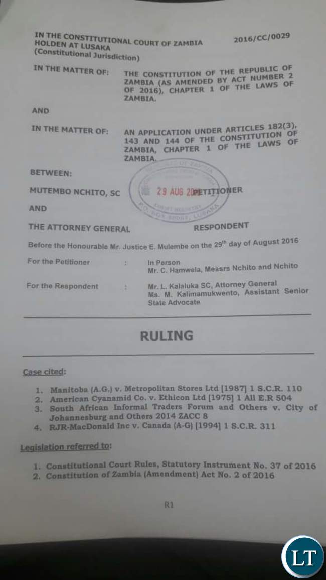 Court essay