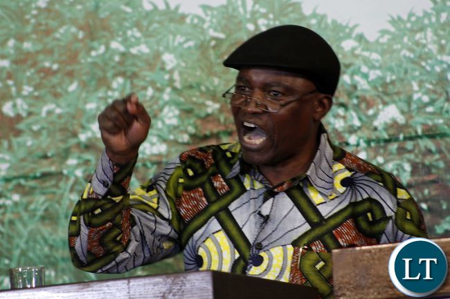 GREEN Party Presidential Candidate Peter Sinkamba