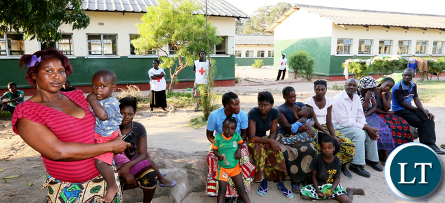 Namwala Victims camped at Secondary School