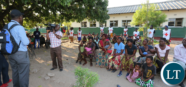Patrick Kangwa address Namwala victims