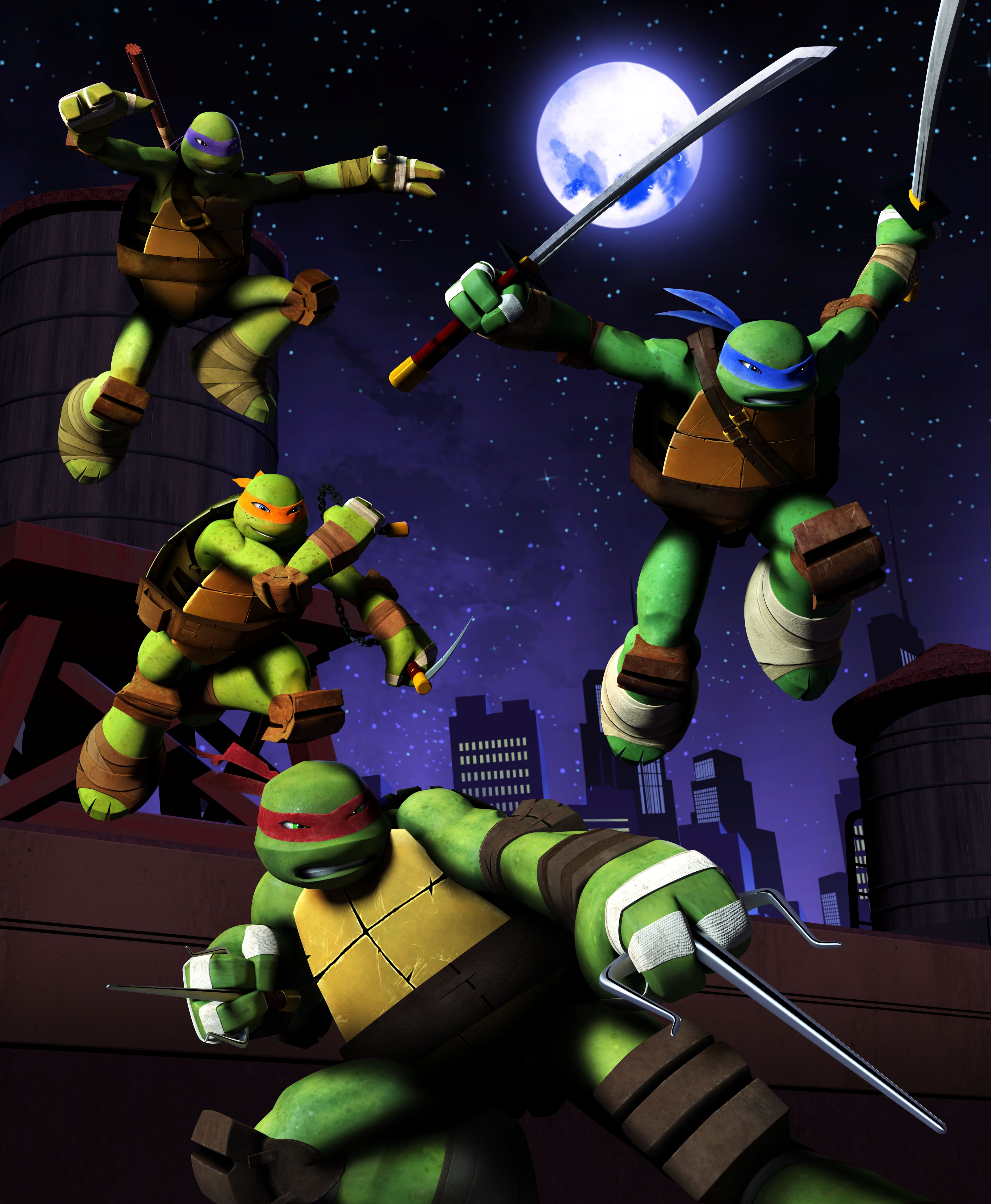 Photo of TMNT is courtesy of Nickelodeon