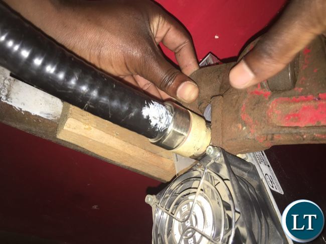 ZICTA officials unlock Komboni transmitters at Indeco House