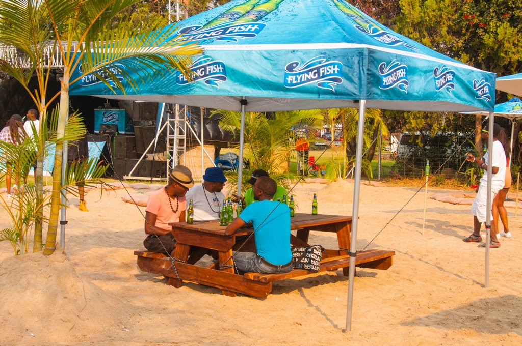 Flashback to the 2015 Flying Fish beach party in Lusaka.