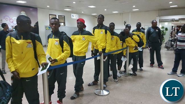 The Zambia Under 17 National Team