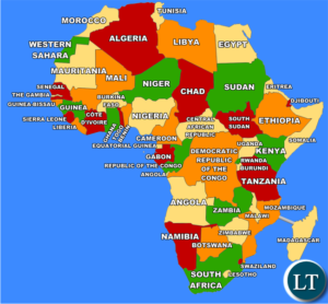 Map of Africa